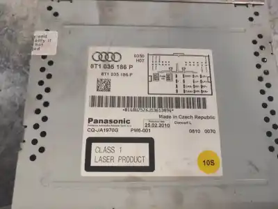 Автозапчастина б/у аудіо система / радіо cd для audi a4 avant (8k5) (2008) básico посилання на oem iam 8t1035186p 8r1057186n cqja1970g