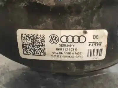 Автозапчасти б/у тормозной серво за audi a4 avant (8k5) (2008) básico ссылки oem iam 8k0612103k 8k0612107d 