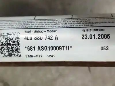 Автозапчасти б/у передняя правая подушка безопасности за audi q7 (4l) 3.0 v6 24v tdi ссылки oem iam 4l0880742a  