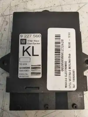 Gebrauchtes Autoersatzteil elektronisches modul zum opel vectra c berlina club oem-iam-referenzen 5wk46001