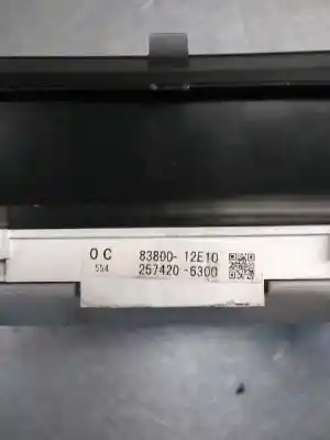 Peça sobressalente para automóvel em segunda mão quadrante por toyota corolla (e12) 1.6 16v referências oem iam 8380012e10  2574206300