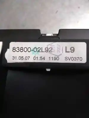 Peça sobressalente para automóvel em segunda mão quadrante por toyota auris (_e15_) 1.6 (zre151_) referências oem iam 8380002l92  