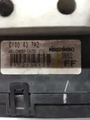 Peça sobressalente para automóvel em segunda mão abs por mazda premacy (cp) td exclusiv edition referências oem iam c100437az 3652 ff 9112238125