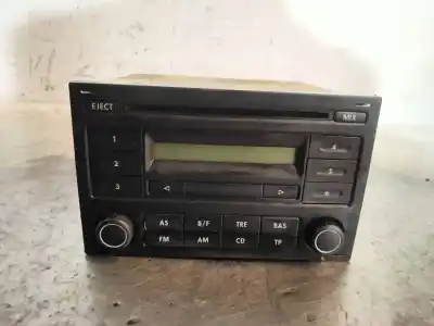 Second-hand car spare part audio system / radio cd for volkswagen polo (9n3) advance oem iam references 