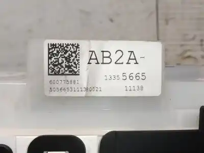Автозапчастина б/у панель інструментів для opel astra j lim. enjoy посилання на oem iam 13355665  600775881