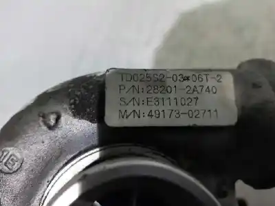 Peça sobressalente para automóvel em segunda mão turbocompresor por kia cee´d 1.6 crdi cat referências oem iam 282012a740  4917302711