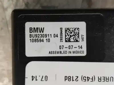 Автозапчастина б/у електронний модуль для bmw serie 2 active tourer (f45) 218d advantage посилання на oem iam 923091104  10859410