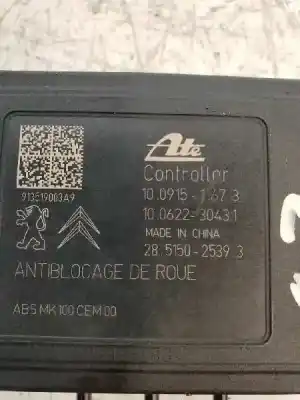 Peça sobressalente para automóvel em segunda mão abs por citroen c3 collection referências oem iam 28515025393 10022001214 9802460680 10062230431 10091511673