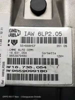 Second-hand car spare part ecu engine control for citroen c4 coupe lx oem iam references iaw6lp205 9659099180 9653979480