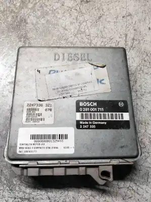 Peça sobressalente para automóvel em segunda mão centralina de motor uce por bmw serie 3 compacto (e36) 318tds referências oem iam 0281001711