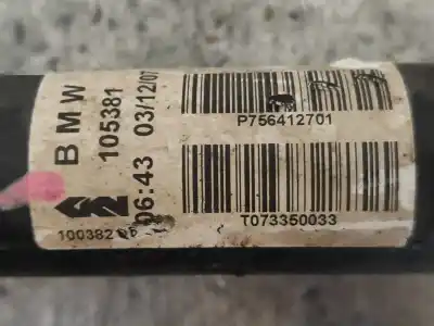 Peça sobressalente para automóvel em segunda mão transmissão traseira esquerda por bmw x5 (e70) 3.0d referências oem iam 756412701  