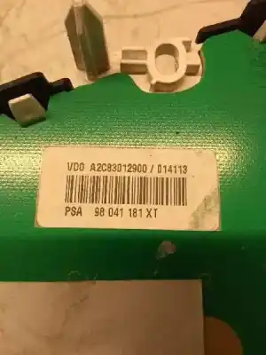 Автозапчасти б/у приборная доска за citroen c3 collection ссылки oem iam a2c83012900  98041181xt