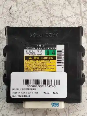Second-hand car spare part electronic module for toyota rav 4 (a3) active oem iam references 8963042040
