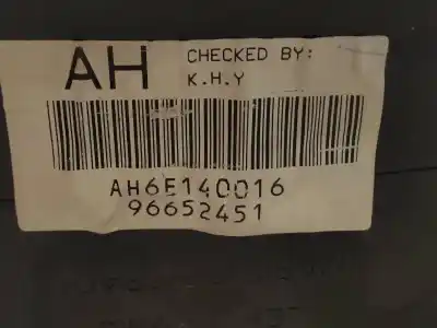 Peça sobressalente para automóvel em segunda mão quadrante por chevrolet aveo lt referências oem iam 96652451  