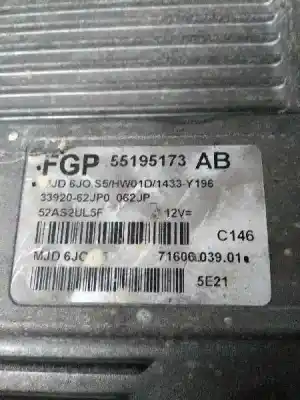 Автозапчасти б/у блок управления двигателем за suzuki swift berlina (mz) gl ссылки oem iam 55195173 7160603901 ab mjd6jos5
