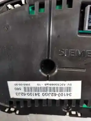 Автозапчасти б/у приборная доска за suzuki swift berlina (mz) gl ссылки oem iam 3410062jg0  3410062j3