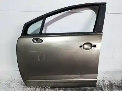 Peça sobressalente para automóvel em segunda mão porta da frente esquerda por peugeot 5008 premium referências oem iam 