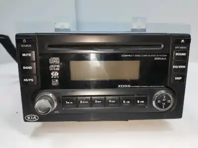 Peça sobressalente para automóvel em segunda mão Sistema De áudio / Rádio Cd por KIA RIO 1.5 CRDi EX2 Referências OEM IAM   