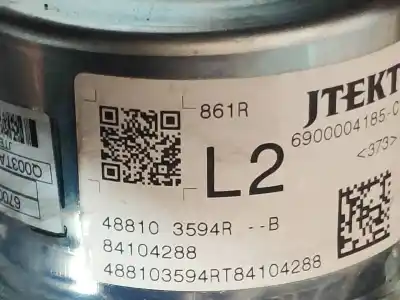 Second-hand car spare part steering column for renault captur life oem iam references 488103594r 6700003800b q003ta2784ze 6900004185c