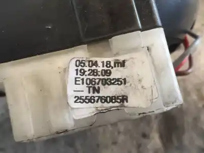 Second-hand car spare part headlights switch for renault captur life oem iam references 255676085r  