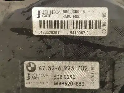 Gebrauchtes Autoersatzteil elektro-lüfter zum bmw serie x3 (e83) 2.0d [2.0 ltr. - 110 kw 16v diesel cat] oem-iam-referenzen 67326925702  5020290 mb9520e83 500030006
