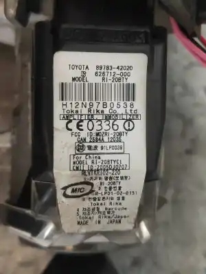 Second-hand car spare part ignition switch for toyota corolla (e15) luna oem iam references 8978342020  626712000