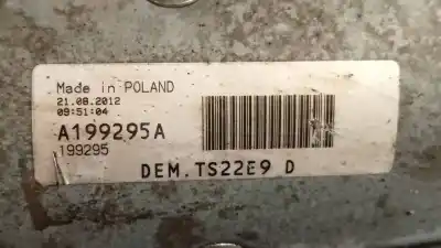 Peça sobressalente para automóvel em segunda mão motor de arranque por renault koleos expression referências oem iam a199295a  ts22e9