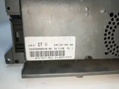 Second-hand car spare part gps navigation system for peugeot 307 (s1) * oem iam references 554550070514  