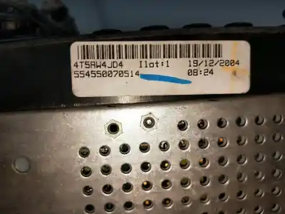 Second-hand car spare part gps navigation system for peugeot 307 (s1) * oem iam references 554550070514  