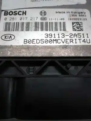 Second-hand car spare part ecu engine control for kia cee´d emotion oem iam references 0281017217 b0ed500mcverit4u 391132a511