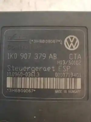 Автозапчастина б/у абс для audi a3 (8p) 3.2 ambition quattro посилання на oem iam 10096003613 1k0907379ab 10020602244 1k0614517ab