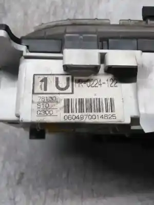 Автозапчастина б/у панель інструментів для honda cr-v (rd1/3) 2.0 16v cat посилання на oem iam hr0224122 s101u 78100g300