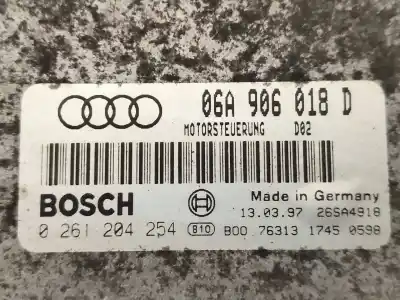 Second-hand car spare part ecu engine control for audi a3 (8l) 1.8 20v turbo oem iam references 0261204254 d02 bosch 06a906018d 26sa4918