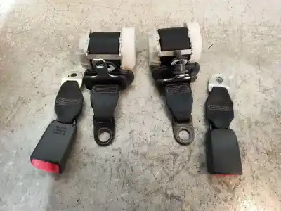 Peça sobressalente para automóvel em segunda mão conjunto de cintos de segurança traseiros por peugeot 107 urban referências oem iam 