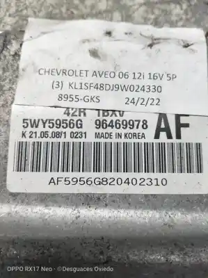 Second-hand car spare part ecu engine control for chevrolet aveo ls oem iam references 96469978  5wy5956g