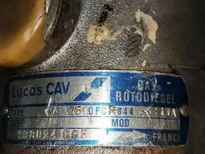 Pièce détachée automobile d'occasion pompe à injection pour peugeot j5 (280) 2.5 diesel références oem iam r8443b111a  