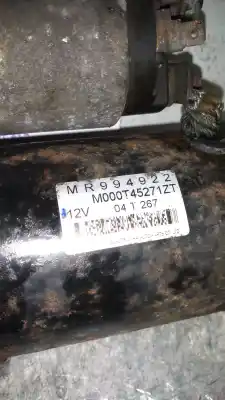 Piesă de schimb auto la mâna a doua electromotor pentru smart forfour forfour 47 kw referințe oem iam mr994922 11i m000t45271zt mithubishi