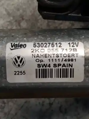 Автозапчасти б/у мотор заднего стеклоочистителя за volkswagen caddy ka/kb (2k) furg. ссылки oem iam 53027512  2ko955712b