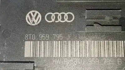 Peça sobressalente para automóvel em segunda mão módulo eletrônico por audi a5 coupe (8t) 3.0 v6 24v tdi referências oem iam 8t0959795j  