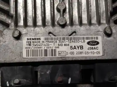 Автозапчасти б/у блок управления двигателем за ford fiesta (cbk) ambiente ссылки oem iam 5ws40140dt 5ayb sid804 3s6112a650lb