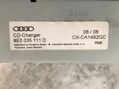 Автозапчастина б/у аудіо система / радіо cd для audi a3 (8p) 3.2 ambition quattro посилання на oem iam 8e0035111d  cxca1492gc