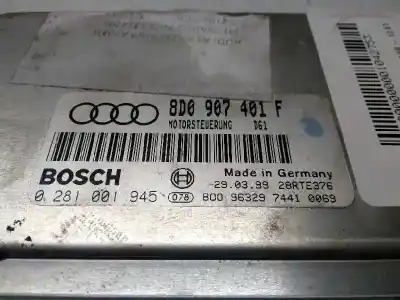 Автозапчасти б/у блок управления двигателем за audi a4 b5 avant (8d5) 2.5 tdi ссылки oem iam 0281001945  8d0907401f