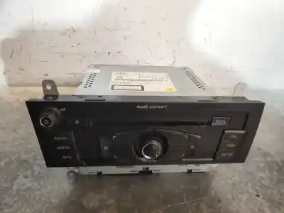Pezzo di ricambio per auto di seconda mano IMPIANTO AUDIO / RADIO CD per AUDI A4 BERLINA (B8)  Riferimenti OEM IAM 8T1035186P  CQJA1970G