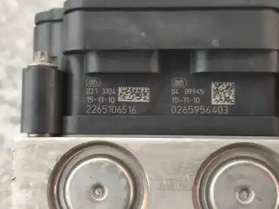 Peça sobressalente para automóvel em segunda mão abs por renault clio iv limited referências oem iam 476601203r 2265106516 0265956403