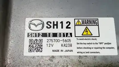 Second-hand car spare part ecu engine control for mazda 3 lim. (bl) luxury oem iam references 2757005605  sh1218881a