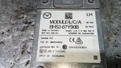 Pezzo di ricambio per auto di seconda mano modulo elettronico per mazda 3 lim. (bl) luxury riferimenti oem iam bhs267y90b  