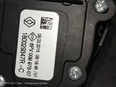 Second-hand car spare part potentiometer for renault captur helly hansen oem iam references 180029347r  