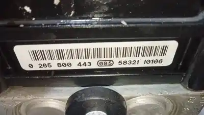 Peça sobressalente para automóvel em segunda mão abs por opel meriva cosmo referências oem iam 0265231583 0265800443 13182319