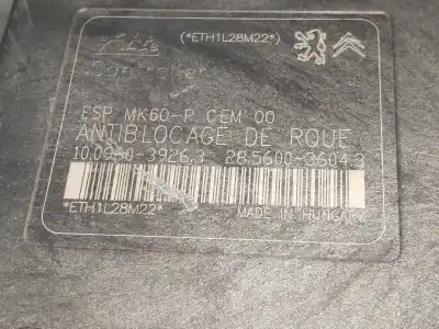 Second-hand car spare part abs for citroen ds3 special edition oem iam references 10096039263 10020604234 9674415980 28560036043