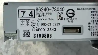 Автозапчастина б/у електронний модуль для lexus nx 300h 4wd посилання на oem iam 8624078040  